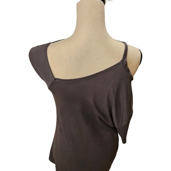 818 Cut Out Gray Shirt - Picture 9 of 11